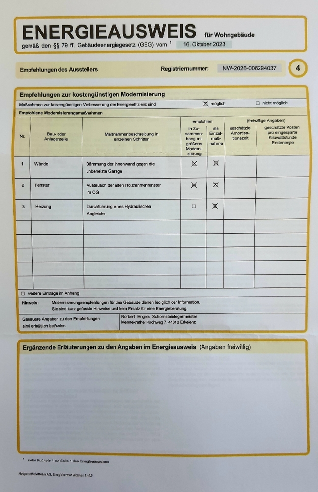 Energieausweis Tipps Einfamilienhaus K�ln